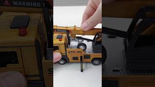 Diecast crane truck unboxing asmr review diecast truck [upl. by Bilow]