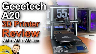 Geeetech A20  3d Printer Review  Unboxing  Assembly guide [upl. by Sarat]