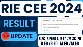 rie cee result 2024  rie cee result update  rie cee result date 2024  mahir academy [upl. by Parfitt]