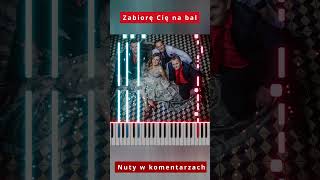 MIG  Zabiorę Cię na bal 🎹 Piano Tutorial 🔥 Nuty shorts [upl. by Kristof]