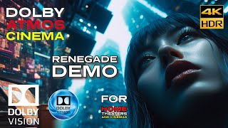 DOLBY ATMOS quotRenegadequot 714 DEMO 2024 4KHDR DOLBY VISION  For Home Theater amp Soundbars [upl. by Cortie958]