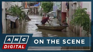 LOOK Parts of Camarines Sur still flooded days after Kristine onslaught  ANC [upl. by Airekat]