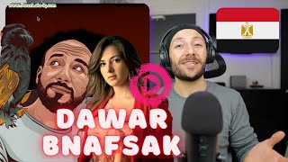 🇨🇦 CANADA REACTS TO Dawar Bnafsak Ahmed Mekky amp Donia Samir Ghanem REACTION [upl. by Tonye195]