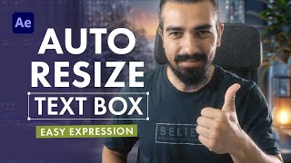 AUTOMATE AUTO RESIZE TEXT BOX in After Effects [upl. by Rowley]