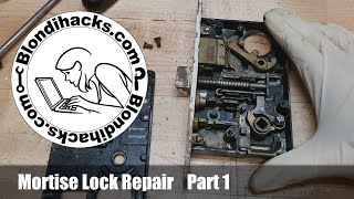 Antique Lock Repair  Part 1 of 4 [upl. by Feucht996]