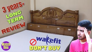 Wakefit ShapeSense Orthopedic Memory Foam Mattress Long Term Review 5 Inch April 2024 Pros and Cons [upl. by Jorgan]