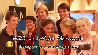 H2O and Mako Mermaids  Bloopers and funny moments [upl. by Chester]