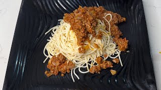 Easy Bolognese sauce recipe for breakfast [upl. by Silvain]