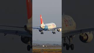 Chair Airways A319 Landing at Larnaca Airport [upl. by Viscardi]