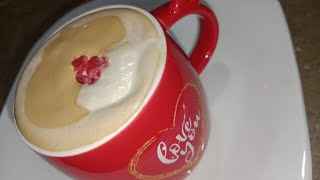 Creamy Coffee Latte Recipe  Easy Homemade Latte [upl. by Eimat]