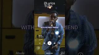 Patoranking  Abule Lyrics lyricstrybe afrobeats [upl. by Anovad]