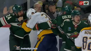 Cole Smith vs Zach Bogosian Jan 25 2024 [upl. by Coster]