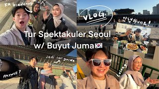 Keliling SEOUL bareng BUYUT MAXWELL umur 1500 Tahun VLOG🇰🇷 [upl. by Sholeen263]