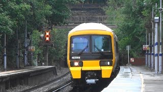 HD Rheostatic Class 465 Networker  SE 465906  465910 arrive at Elmstead Woods on 2H51 30817 [upl. by Ilah]