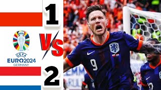 Poland Vs Netherlands 12 Uefa Euro 2024 Germany All Goals Extended Highlights [upl. by Umeh]