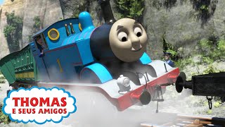 Thomas e Seus Amigos  Locomotiva Número Um China  EPISÓDIO COMPLETO  Desenhos Animados  Trem [upl. by Suravaj]