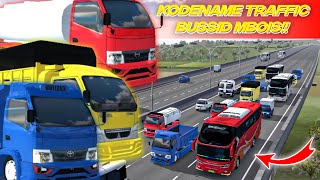 WAJIB COBAIN KODENAME TRAFFIC TRUCK PALING MBOISS PARAH KODENAME TRAFFIC BUSSID V361 [upl. by Ferna]