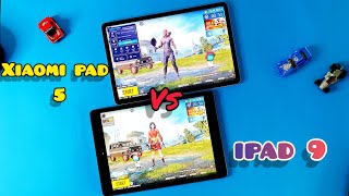 مقارنة بينipad 9 Xiaomi Mi pad 5 ببجي موبايل pubg mobile [upl. by Mulcahy]