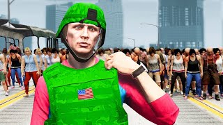 Mein neuer ZOMBIE VIRUS in GTA 5 RP [upl. by Biagi]