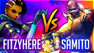 0 DEATH RANK 1 PEAK DOOMFIST VS 1 SOMBRA Fitzyhere Overwatch Doomfist Gameplay [upl. by Aridnere]