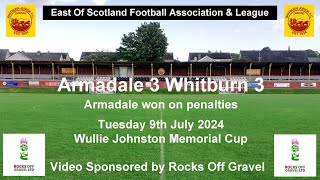 Armadale v Whitburn friendly 972024 [upl. by Adnyc]