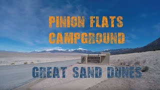 Pinion Flats Campground  Great Sand Dunes National Park [upl. by Dennie]