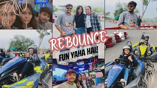 Rebounce Raipur CG  Fun Yaha Hai 😍🔥  ₹Price   🎮Games Trampoline Park  Nikhil Sahu [upl. by Zilla68]