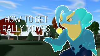 HOW TO GET RALLY MOVES  Loomian Legacy [upl. by Buckley442]