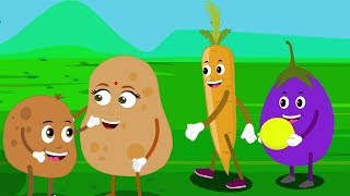 Aloo Kachaloo  Hindi Nursery Rhyme  Songs In Hindi  आलू कचालू गीत  Hindi Balgeet  Poem In Hindi [upl. by Ahcire]