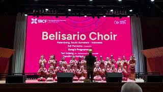 Belisario Choir  Tari Indang  Arr Muhammad Arif Aminuddin  13th BICF 2024 [upl. by Fey]