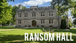 Kenyon College Virtual Tour Ransom Hall [upl. by Eelytsirk789]