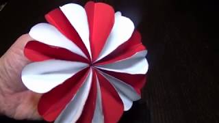 DIY Einfache Papierblume basteln  How to Make Easy amp Beautiful Paper Flower [upl. by Ettecul]