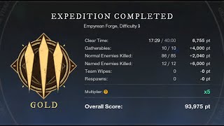 SHIT GAME DEVS New World  Healer POV  The Empyrean Forge VOID  939k Pts [upl. by Bruis]