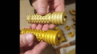 Motorcycle Anodizing  Gold Plating [upl. by Margarete314]