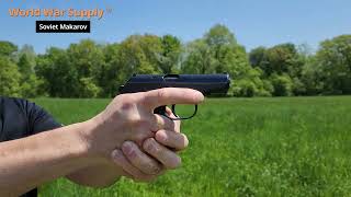 Shooting the Soviet Makarov 9x18mm [upl. by Arag]