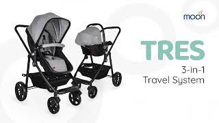 MOON Tres 3 in 1Travel System [upl. by Reivaz198]