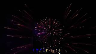 Niagara falls fireworks travel tourist automobile canada ontario niagarafallstravel [upl. by Hillell]