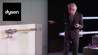 James Dyson unveils the Dyson Cyclone V10™ cordless vacuum in New York [upl. by Selwyn]