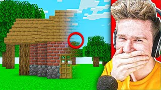 ZNIKAJĄCY DOM WIDZA TROLL XD  Minecraft Extreme [upl. by Rubia]