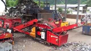 Hammel Scrap Recycling Plant VB 950 DKMMS150 DKMWA 1000 ESorting Table [upl. by Anielram]