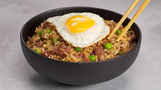 Delicious FRIED RICE With MINCED MEAT In 30 Minutes Easy Recipe by Always Yummy [upl. by Areic]