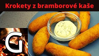 KDYŽ VÍŠ CO JÍŠ  Krokety z bramborové kaše [upl. by Previdi]