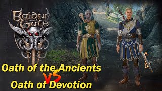 Baldurs Gate 3 Paladin Class Guide  Oath of the Ancients vs Oath of Devotion [upl. by Gnuhp699]