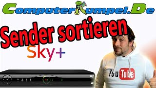 Sky Receiver Sender Sortieren Favoritenliste erstellen einfach erklärt Sky q PaceHumax [upl. by Akirehs]