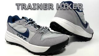 2023 Nike ACG Lowcate Wolf Grey Navy Review  Trainer Hiker [upl. by Saber900]