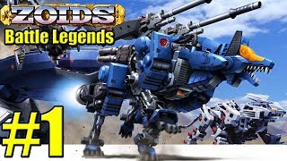 Zoids Battle Legends Playthrough Part 1 [upl. by Adlesirhc501]