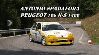 SALITA ALPE DEL NEVEGAL 2024  ANTONIO SPADAFORA  PEUGEOT 106 NS 1400  VIDEO BY BELLUNOVIDEO [upl. by Chivers]