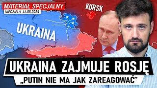 Ukraina WCHODZI w GŁĄB ROSJI  Poważne problemy kremla 11082024 [upl. by Senaj]