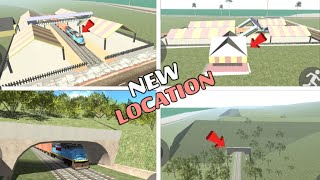 NEW TRAIN STATION AND TRAIN TUNNEL 🤩 IN INDIAN BIKE DRIVING 3D [upl. by Gerdi]