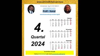 4 Quartal wwwschmidtchenservices YT102024 [upl. by Oznecniv]